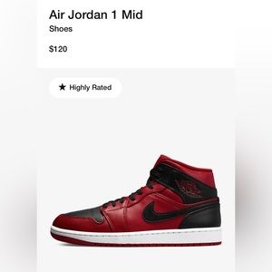 Air Jordan 1 Mid-New with box